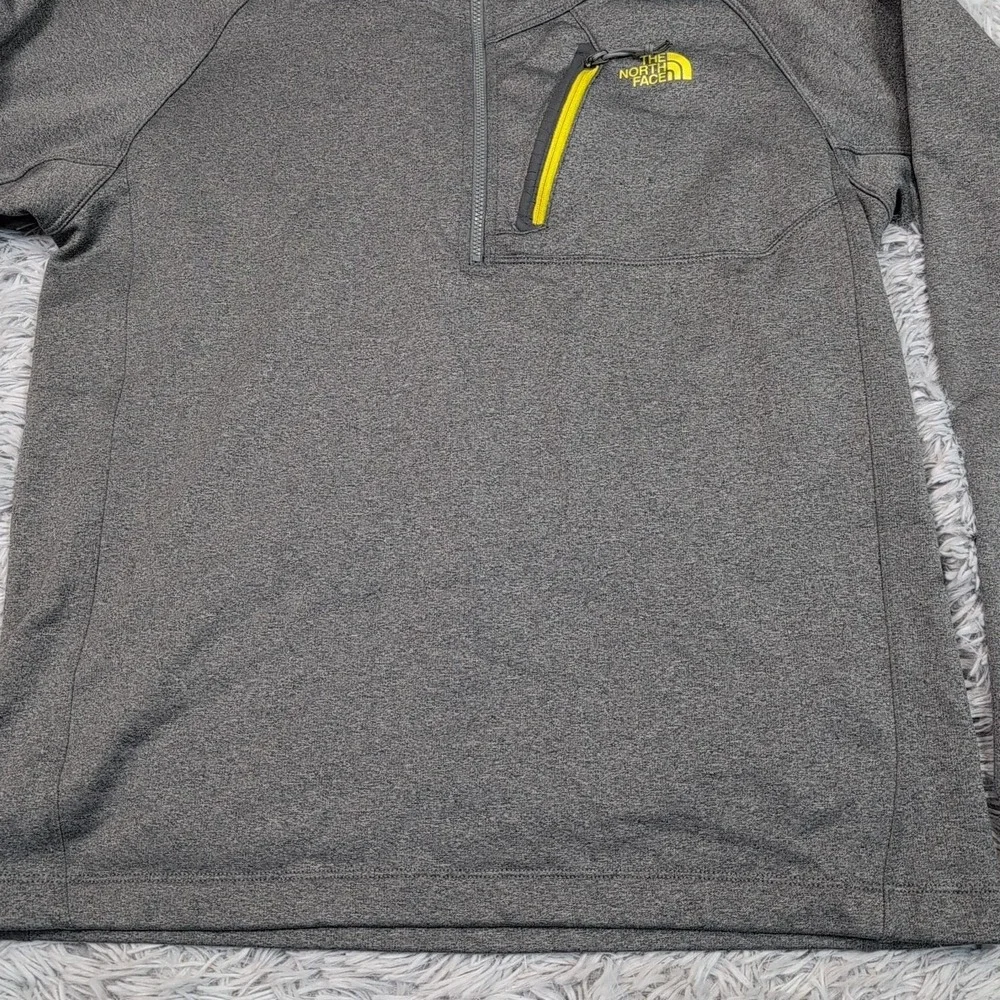 The North Face Sweatshirt Mens M Gray Half Zip‎ Gorpcore Outdoors Comfort Casual